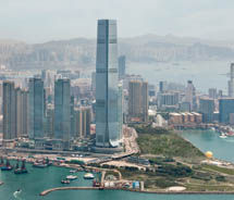 The Ritz-Carlton Hong Kong is the world’s tallest hotel.  // © 2011 The Ritz-Carlton Hong Kong
